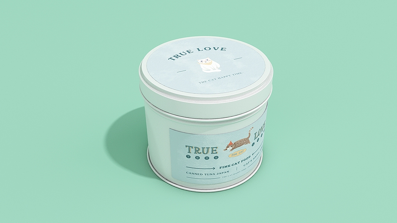 「 TRUE LOVE猫粮品牌」金质营养 · 承载全方位的呵护 ​​（图ZODE1MTk0Njg=） - 包装 - 站酷设计师你好大海品牌设计原创素材 - 站酷ZCOOL