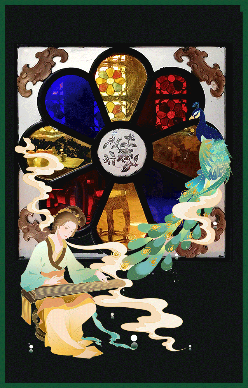 广州余荫山房插画-岭南园林（图ZMjc0MDY5NDY4） - 商业插画 - 站酷设计师莫菀原创素材 - 站酷ZCOOL
