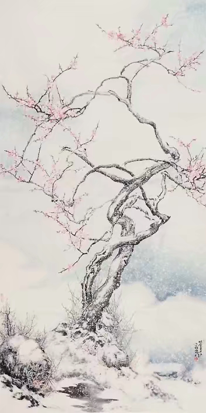 冰魂雪魄（图ZMTY2ODE4OTg0） - 绘画 - 站酷设计师安田原创素材 - 站酷ZCOOL