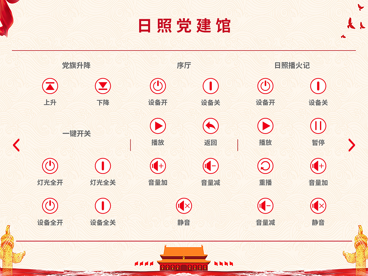 日照党建馆智能中控系统（图ZMjY0NzYwNTk2） - 软件界面 - 站酷设计师戒不掉的原创素材 - 站酷ZCOOL