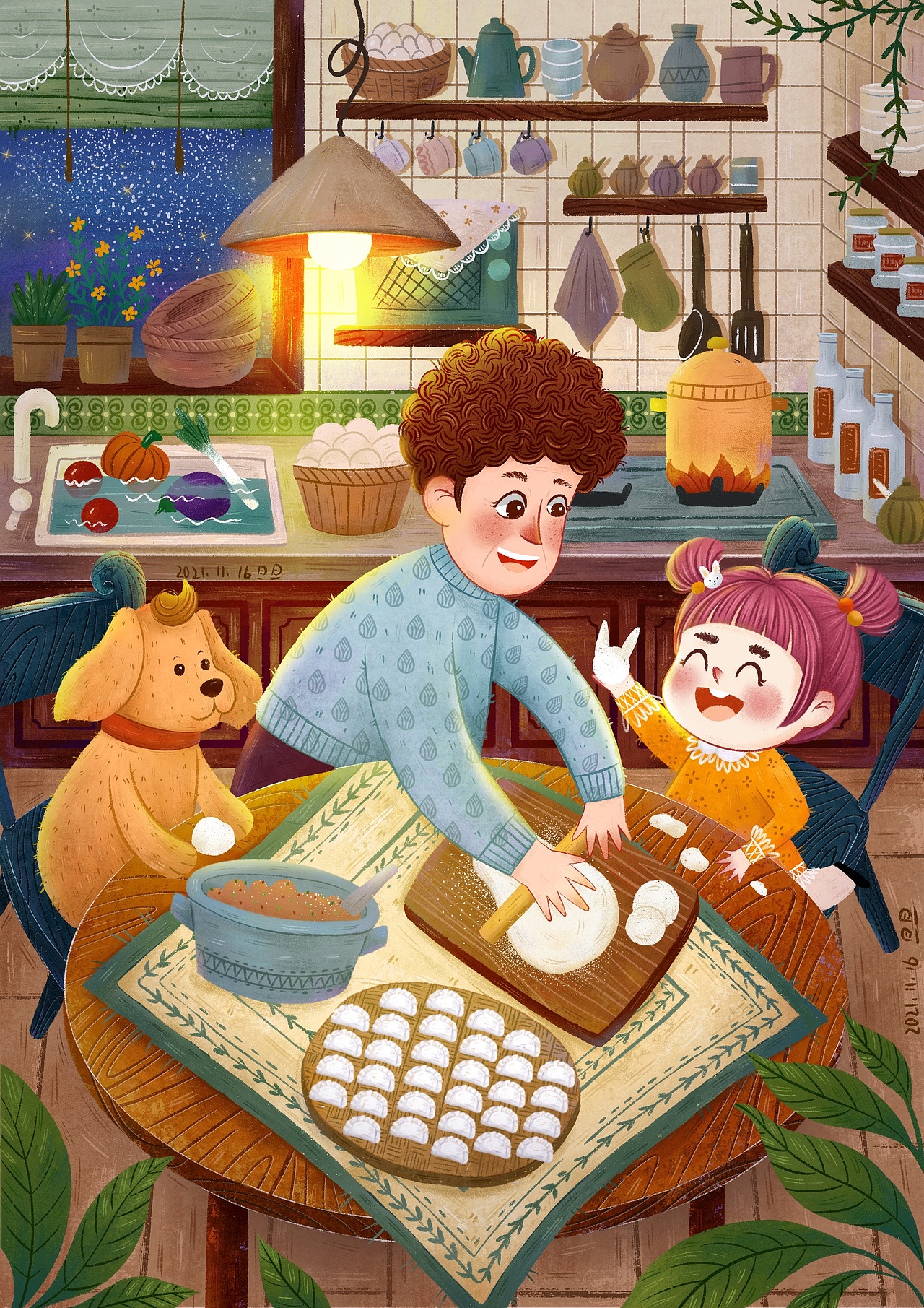 儿童插画-给番茄的画一（图ZMjgwNTQzMzY0） - 儿童插画 - 站酷设计师番茄gogo原创素材 - 站酷ZCOOL
