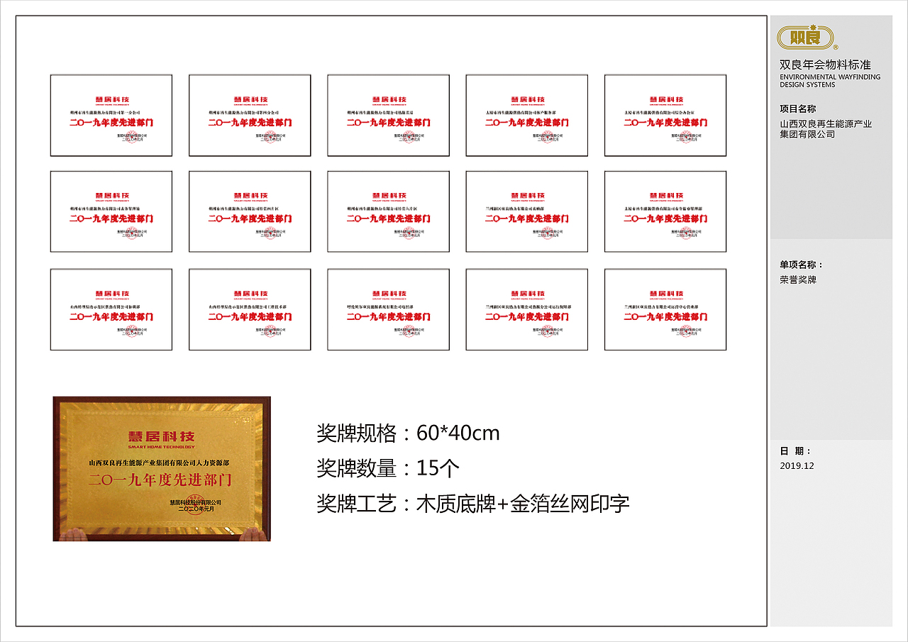 表彰会所需奖牌制作