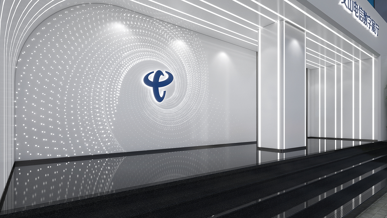 电信数字展厅（图ZMjk0OTI1MTgw） - 展陈设计 - 站酷设计师形而上设计事务所原创素材 - 站酷ZCOOL