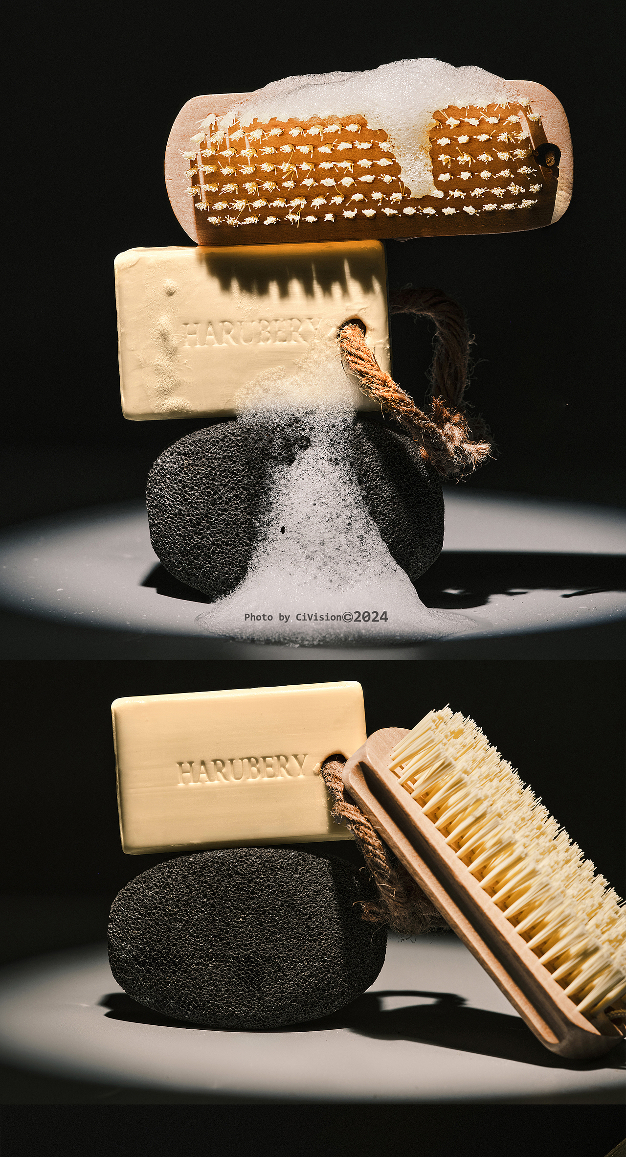 肥皂HARUBERY品牌拍摄