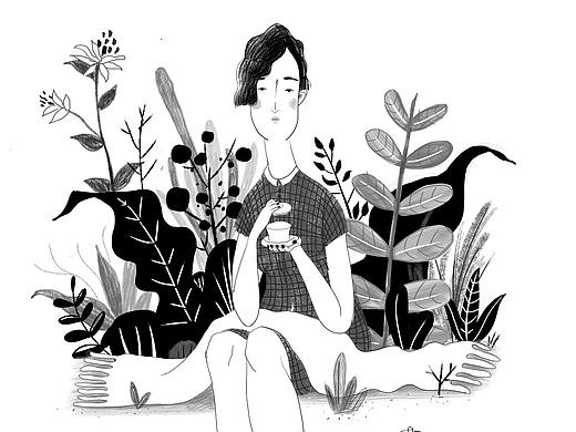 插畫-臨摹練習(xí)（個(gè)人主頁(yè)-ZMjkyMDk2NDQ=） - 藝術(shù)插畫 - 站酷設(shè)計(jì)師鈺米原創(chuàng)素材 - 站酷ZCOOL