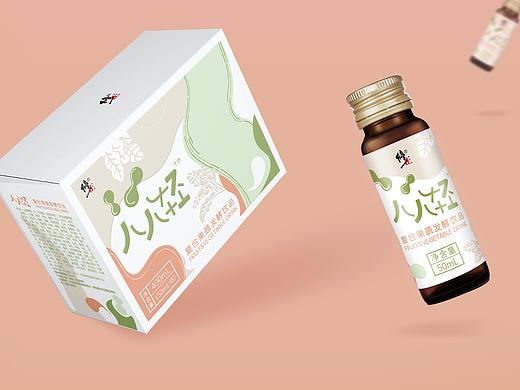 修正牌 八八轻复合果蔬发酵饮品 包装设计
