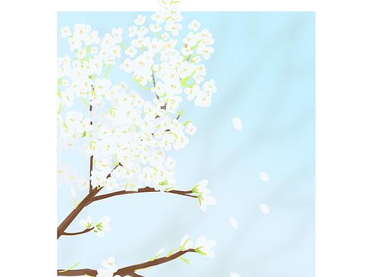 春季（個(gè)人主頁-ZNDM2ODI1ODQ=） - 商業(yè)插畫 - 站酷設(shè)計(jì)師一武一十原創(chuàng)素材 - 站酷ZCOOL