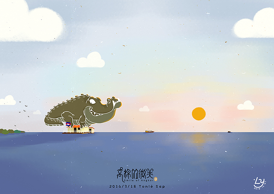“高棉的微笑”吴哥窟游记（明信片）（图ZNjU0MzQwMTI=） - 创作习作 - 站酷设计师lucyland原创素材 - 站酷ZCOOL