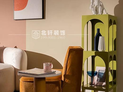 沈阳北轩装饰-碧桂园·学府壹号83平上夏混搭设计