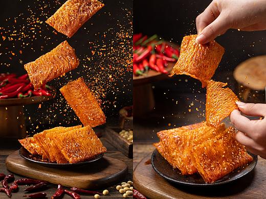 麻辣豆皮辣片辣条｜辣典食品×玩味拾光 SHINE 