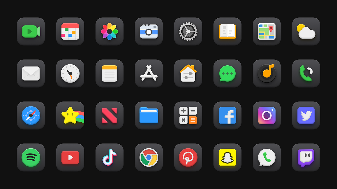 设计整理：200+图标整理