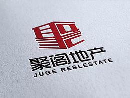 上海聚阁地产logo设计