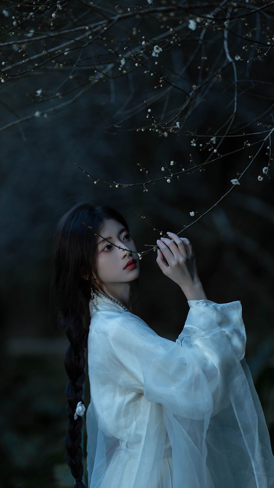 来日倚窗前，寒梅著花未