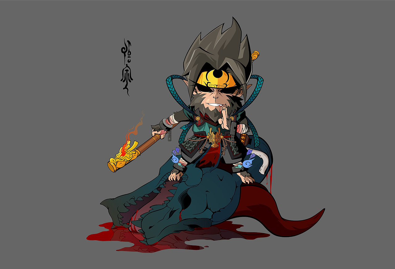 罪游记（图ZNTk0NzAyNTI=） - 新锐潮流插画 - 站酷设计师可乐罐子原创素材 - 站酷ZCOOL