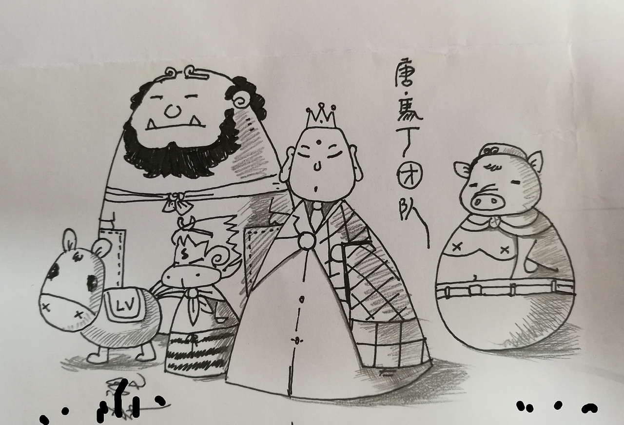 西游公司的小团队