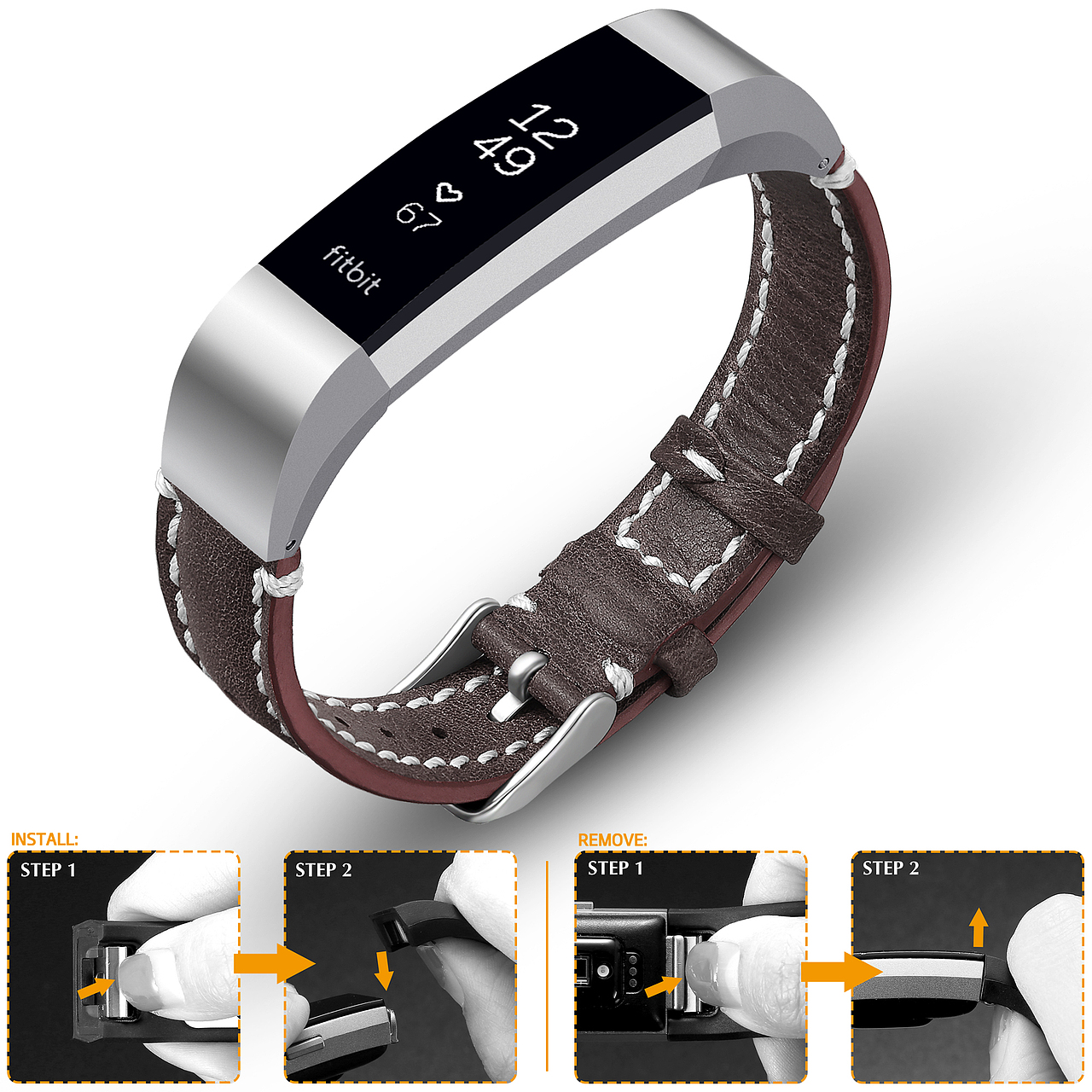 Fitbit Alta 手表带 亚马逊 淘宝 产品修图 产品摄影（图ZMTE1OTU3OTg0） - 产品摄影 - 站酷设计师Hugh佳原创素材 - 站酷ZCOOL