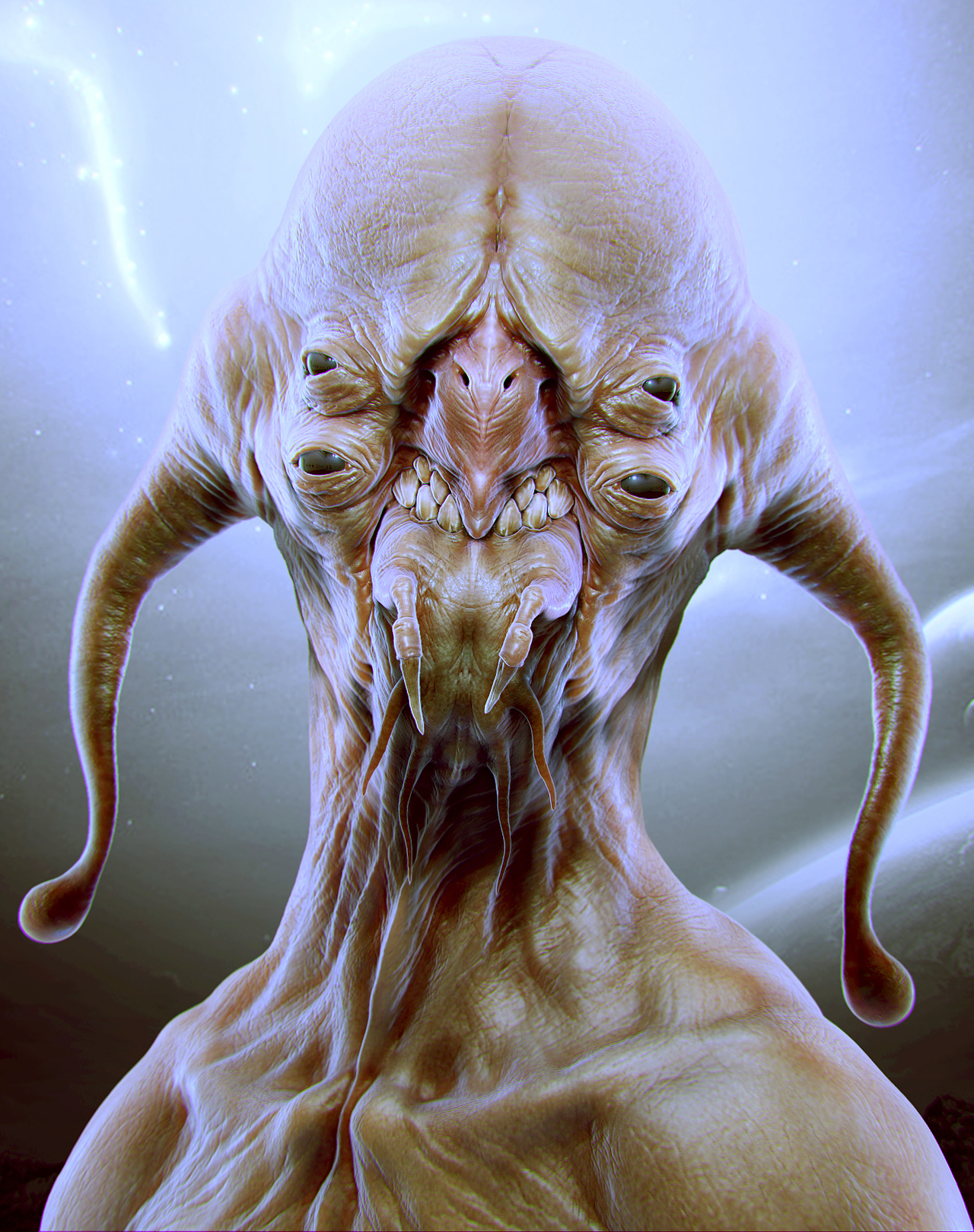 外星生物|三维|人物/生物|funkyboy_gx - 原创作品 - 站酷 (zcool)