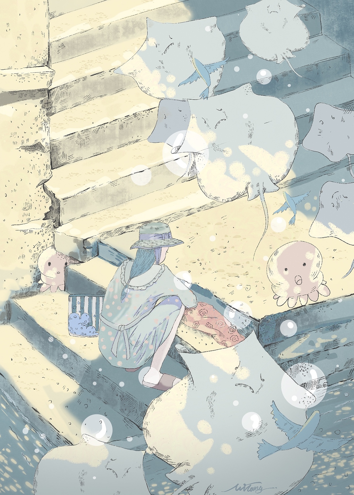 沉浸（图ZMjc0MjY3NzQ0） - 创作习作 - 站酷设计师霉子糖原创素材 - 站酷ZCOOL