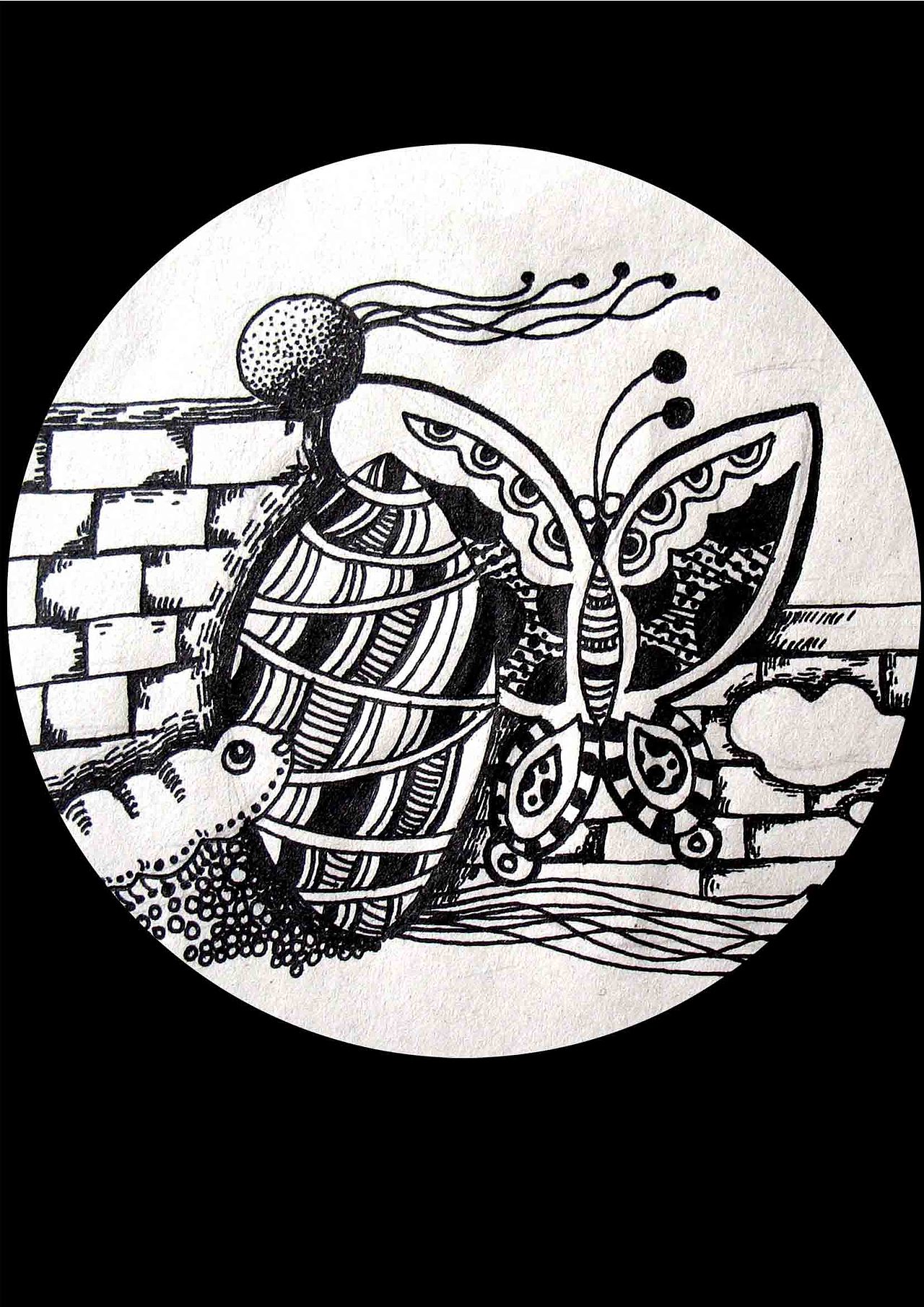 我的素描创意手稿