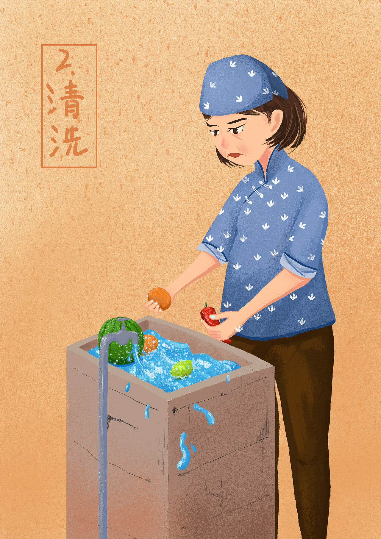 萍乡花果的制作流程（图ZMjE0NTY5OTgw） - 创作习作 - 站酷设计师胖一点原创素材 - 站酷ZCOOL
