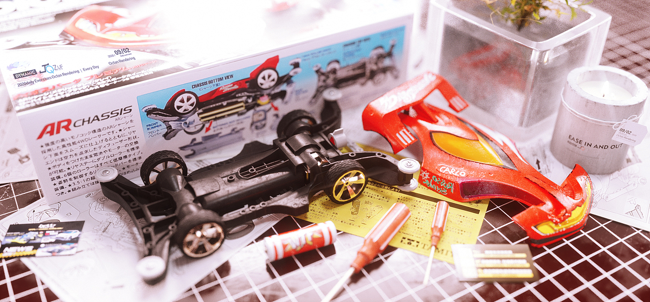 假装这是照片-(九月份渲染)