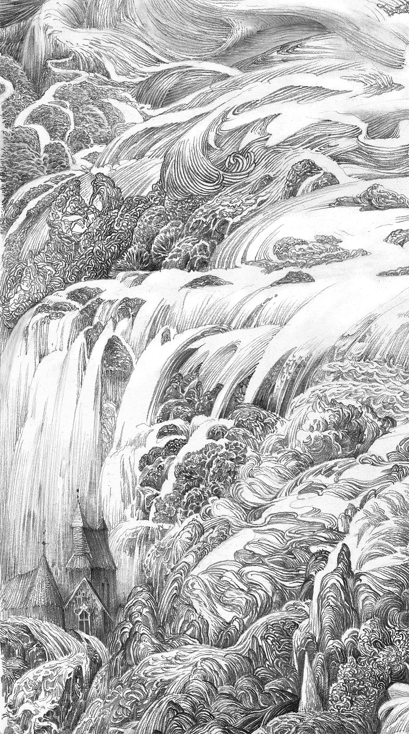 溪山行旅（图ZMzY2Mzc0NTI0） - 绘画 - 站酷设计师zhangweber原创素材 - 站酷ZCOOL