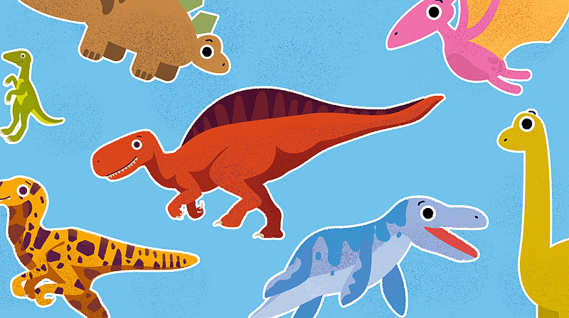 幼儿恐龙科普动画（图ZMTc1NjYyODE2） - 儿童插画 - 站酷设计师Hall_s原创素材 - 站酷ZCOOL