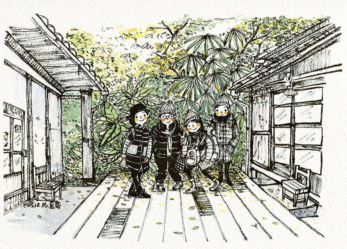 老少女的四国游