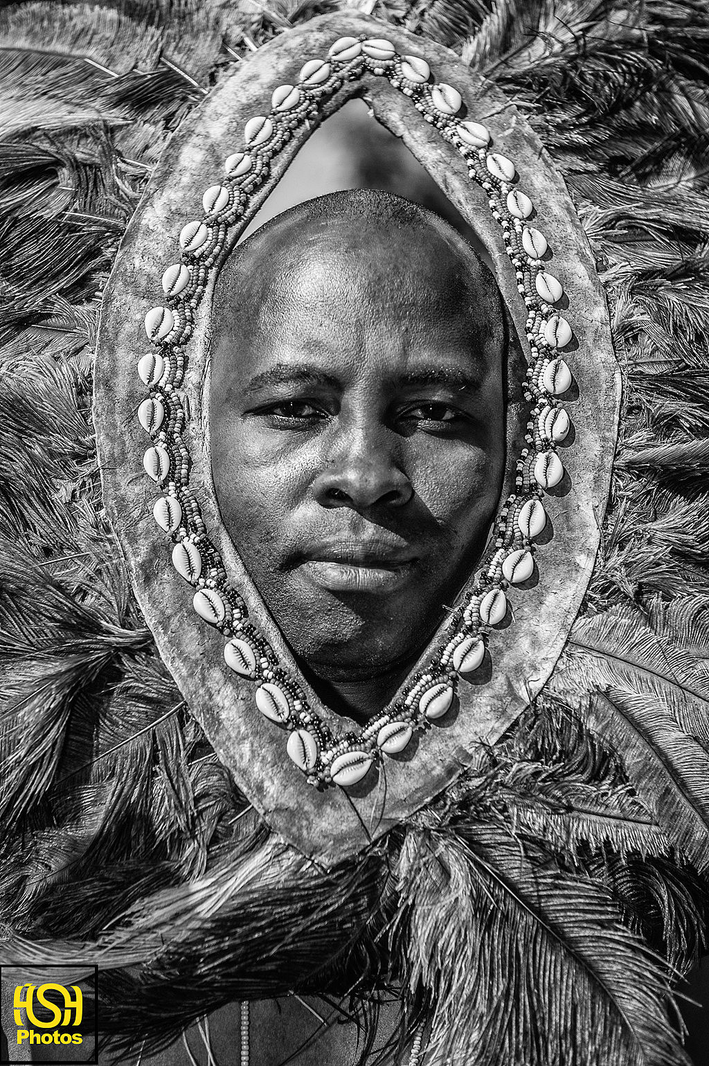 马赛勇士的头饰