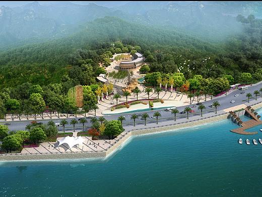 鸟瞰外景图（个人主页-ZMzI5ODc0NDg=） - 景观设计 - 站酷设计师1992效果图晨希原创素材 - 站酷ZCOOL