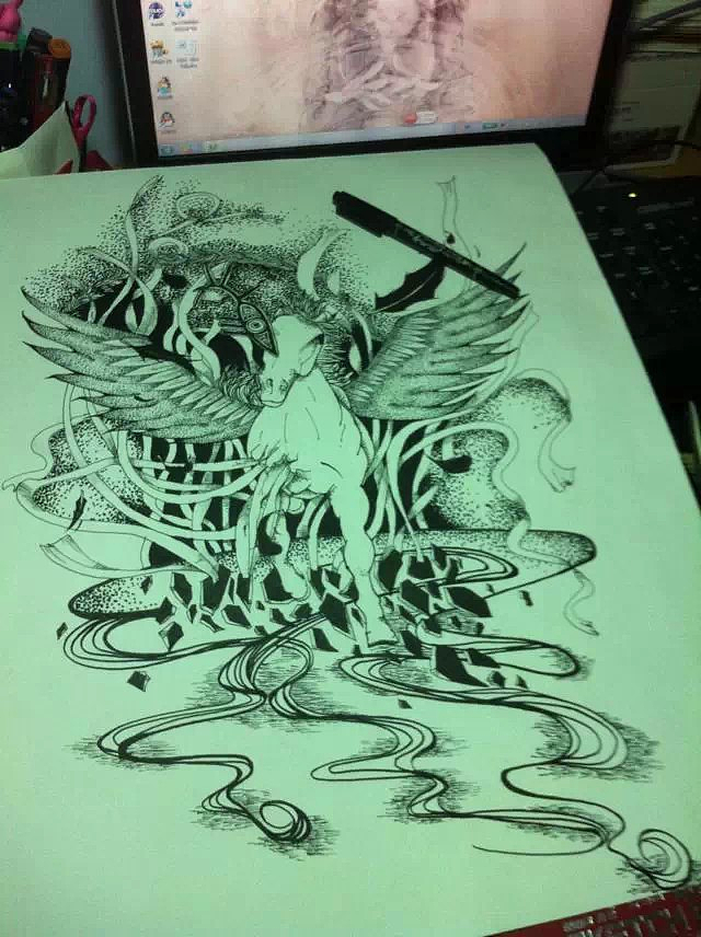 奔腾的马之魂(天马行空)