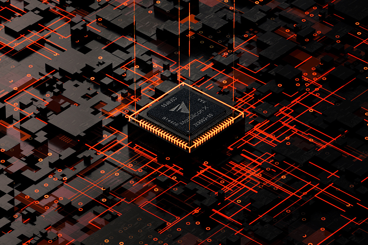 渲染制作-芯片|摄影|产品摄影|澜星科技 - 原创作品 - 站酷 (zcool)