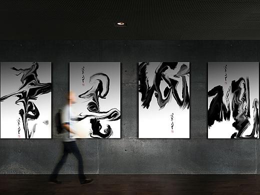 【字迹涂抹】笔墨纸砚+雨云无飞