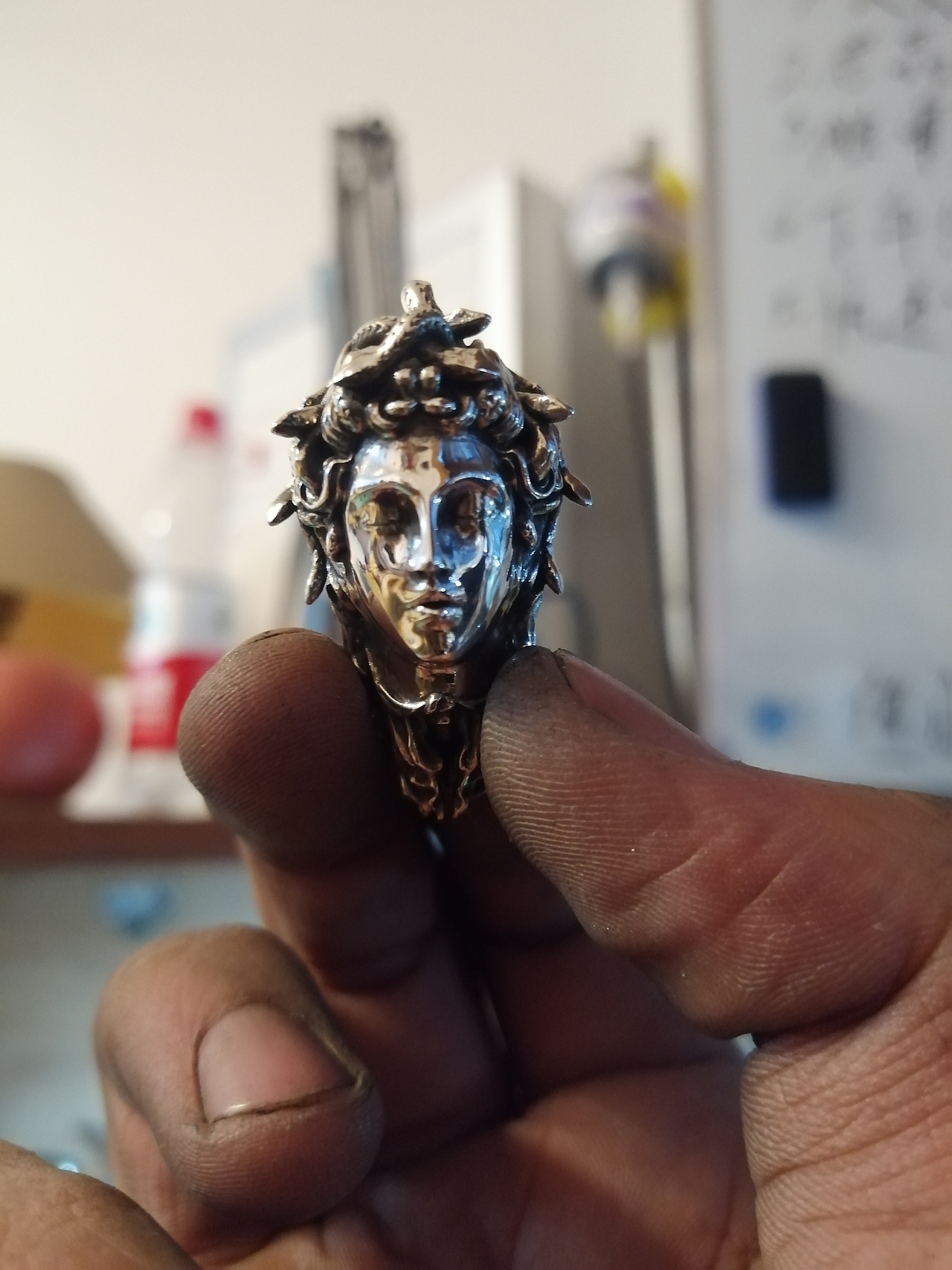 石化？美杜莎的凝视（图ZMTk5MTA0MTg0） - 首饰设计 - 站酷设计师小喬设计原创素材 - 站酷ZCOOL