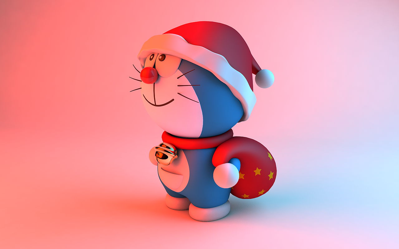 圣诞节-哆啦a梦