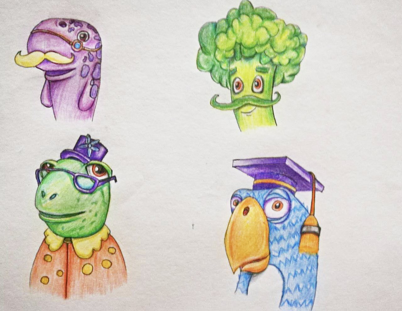 來(lái)自貓頭鷹老師的凝視（圖ZMTAxMDIxNzUy） - 藝術(shù)插畫 - 站酷設(shè)計(jì)師生如夏花10原創(chuàng)素材 - 站酷ZCOOL