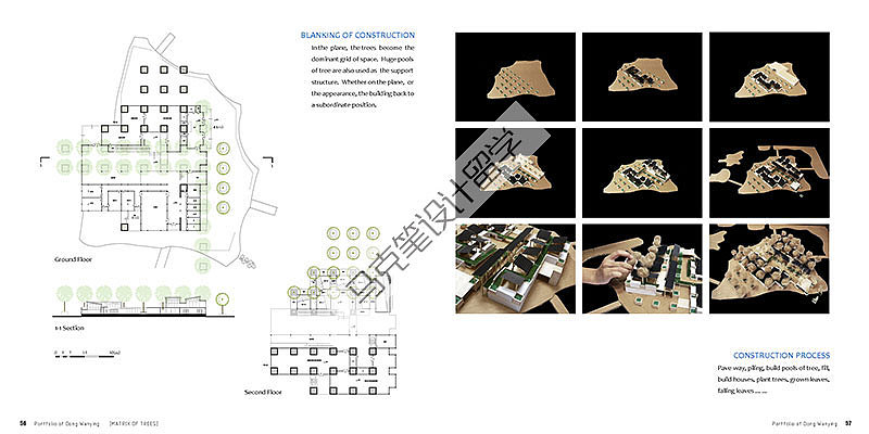 [案例精选]建筑设计留学作品集案例（图ZODYzMzEzOTY=） - 建筑设计 - 站酷设计师马克笔设计留学原创素材 - 站酷ZCOOL