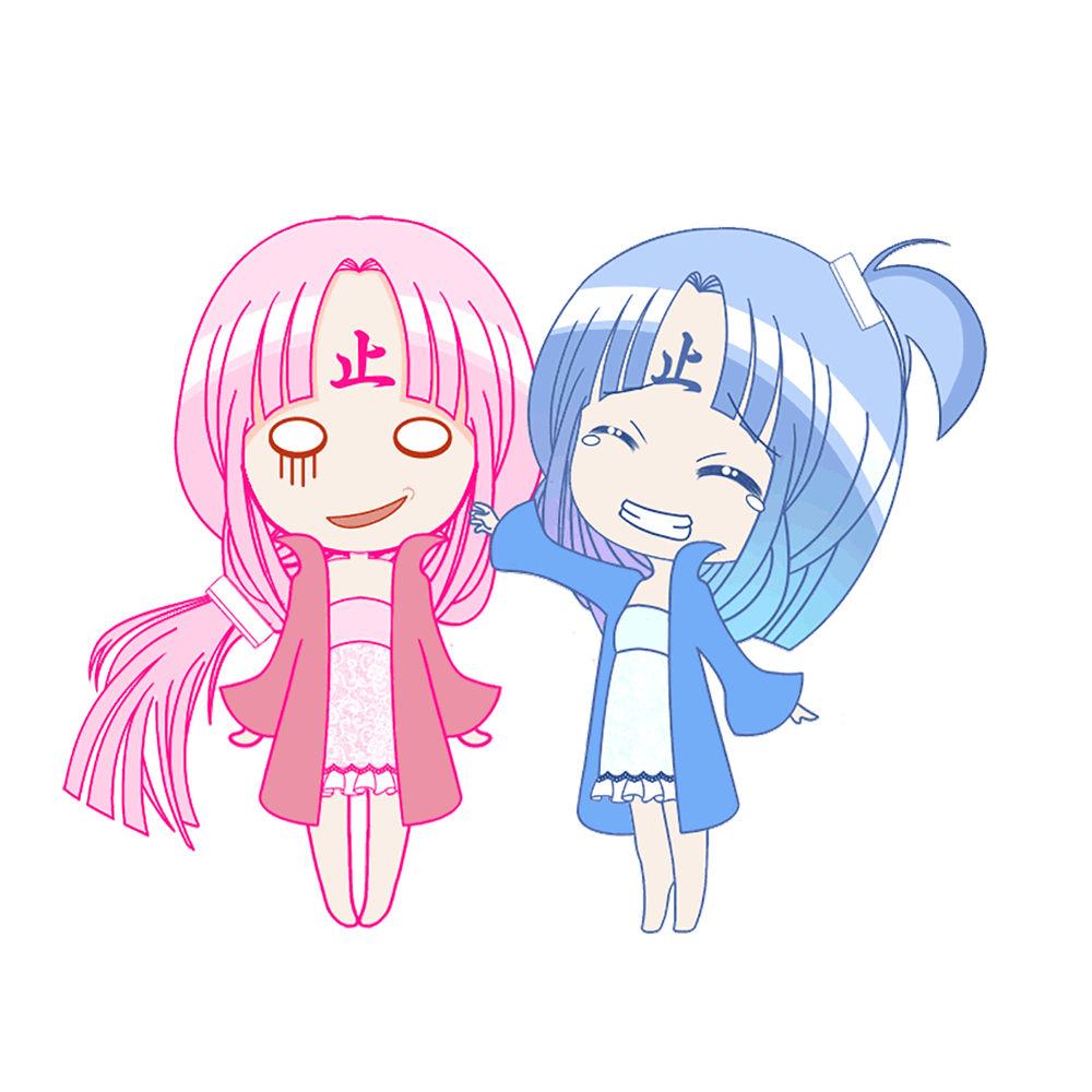 深林来的花姬和深海来的鱼姬（图ZMTM1NTgyMjI4） - IP形象 - 站酷设计师蔚一原创素材 - 站酷ZCOOL