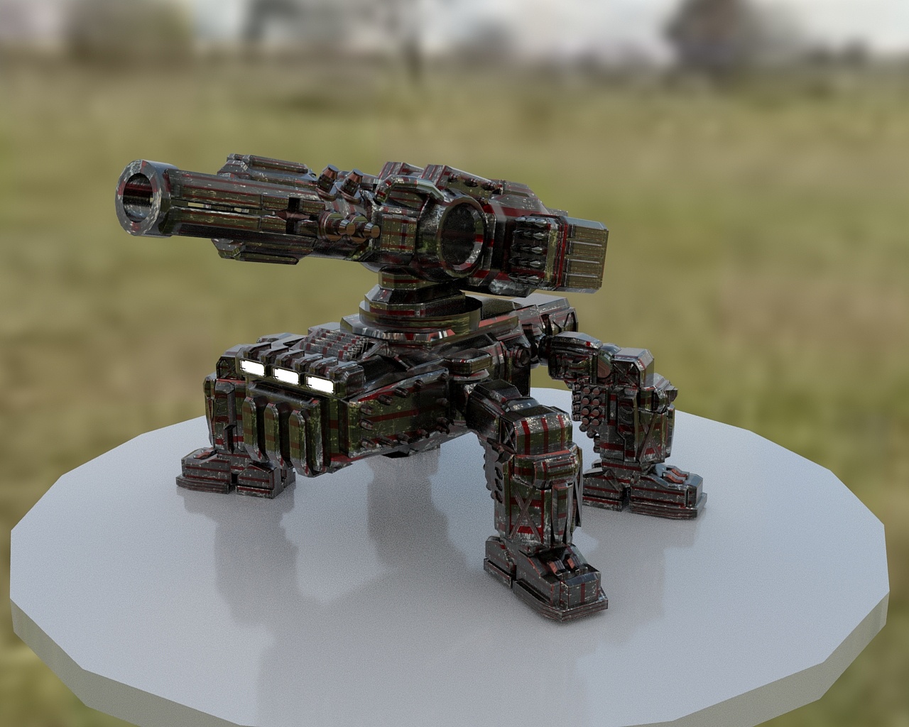 攻城机甲|三维|机械/交通|里克杰克森 - 原创作品 - 站酷 (zcool)