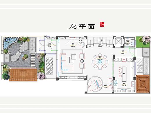 传统新中式庭院