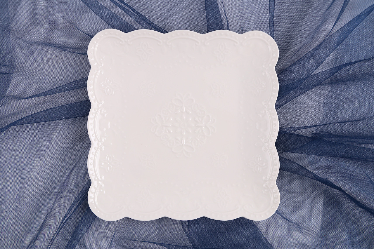 b01餐饮工具c03-餐具v08花边方碟