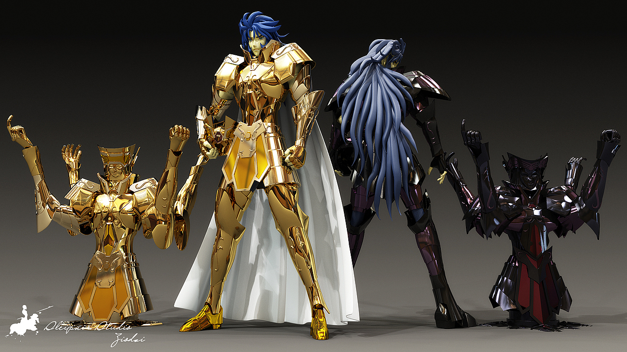 圣衣神话 ---gemini saga---（图ZMjIzODk1NDQ=） - 动画/影视 - 站酷设计师ziodai原创素材 - 站酷ZCOOL