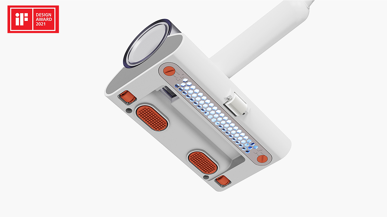 2021年IF获奖案例分享：艾美特迷你除螨仪设计（图ZMjU1NDAzODY4） - 生活用品 - 站酷设计师法锘设计原创素材 - 站酷ZCOOL