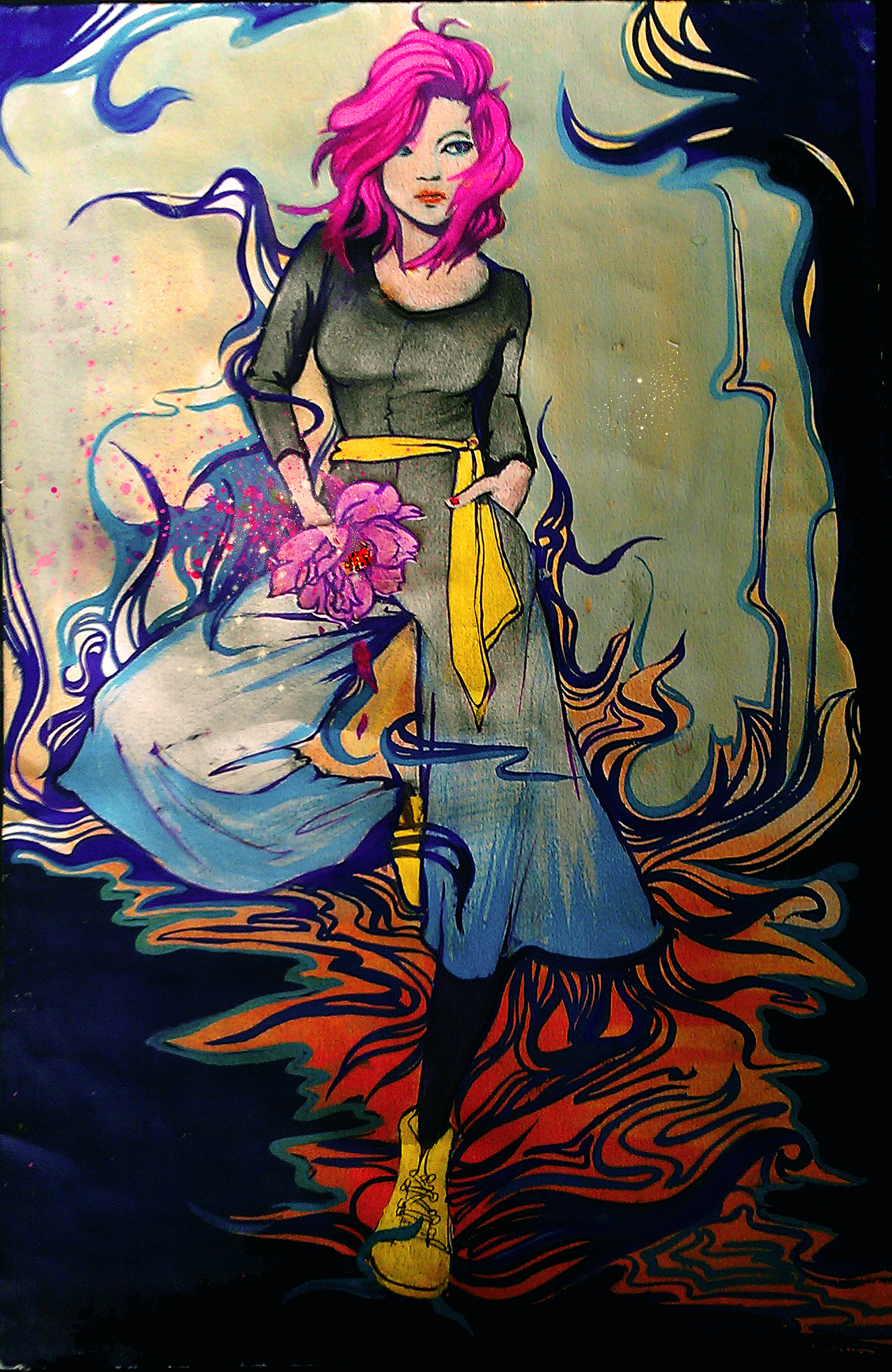 《憧憬》（圖ZMTM3MDk2MzI=） - 創(chuàng)作習(xí)作 - 站酷設(shè)計(jì)師圓圓兒原創(chuàng)素材 - 站酷ZCOOL