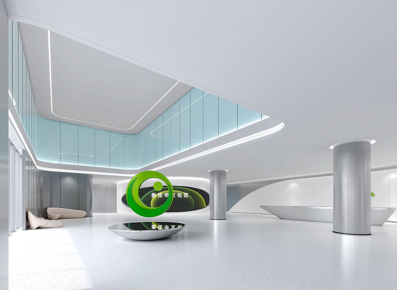 奥佳华展厅视角表现