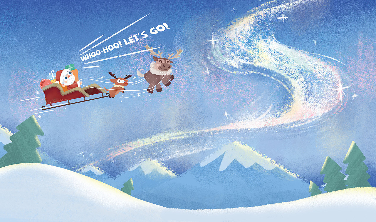 圣诞快乐（图ZMjUzODQwMzQ0） - 儿童插画 - 站酷设计师TTTTakie原创素材 - 站酷ZCOOL