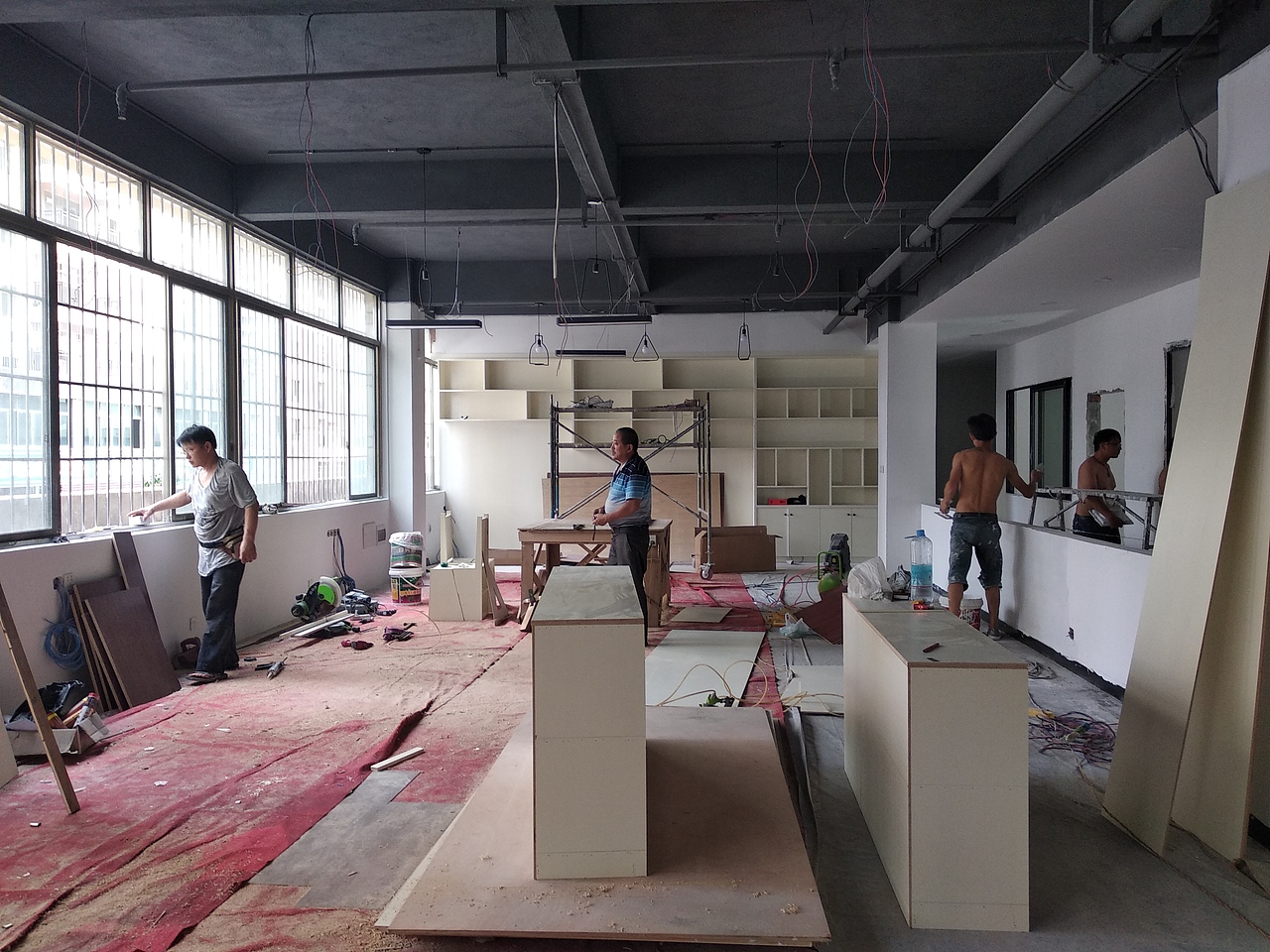 梧州工业风办公空间设计（图ZMTIwMjIwNzM2） - 家装设计 - 站酷设计师布丁不发霉原创素材 - 站酷ZCOOL