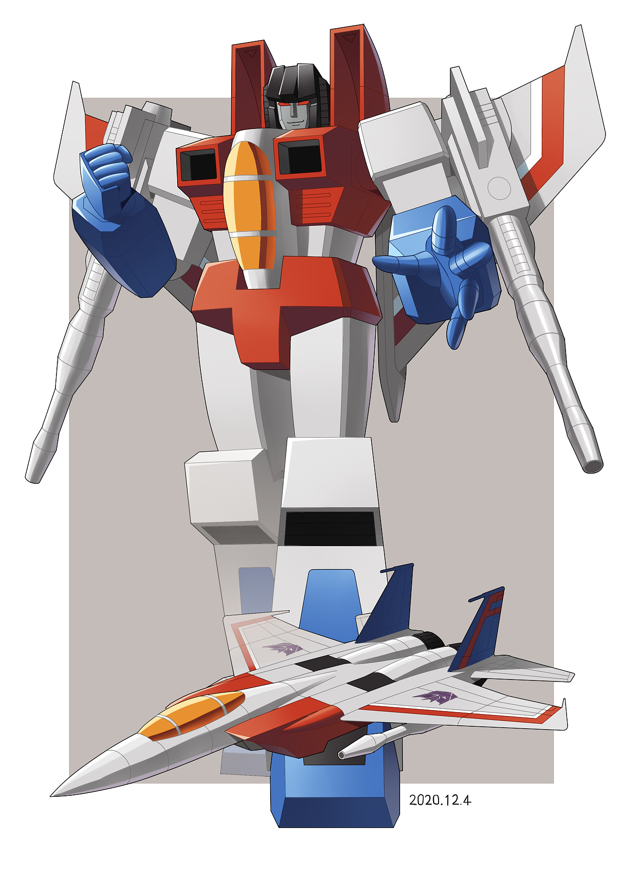 变形金刚同人插画