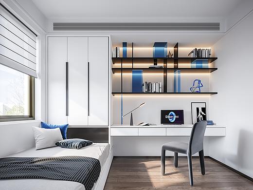 现代小户型样板间——CR（个人主页-ZNDY2NzIyMTY=） - 家装设计 - 站酷设计师满泽原创素材 - 站酷ZCOOL