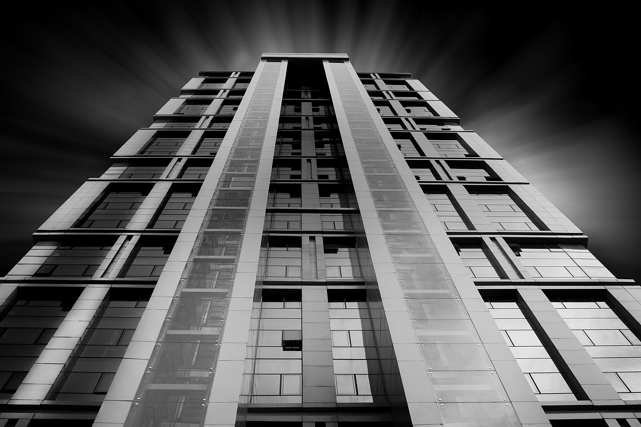 来一组黑白建筑练习